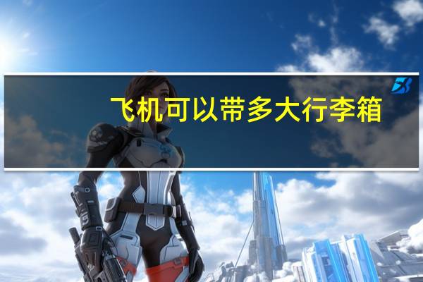飞机可以带多大行李箱