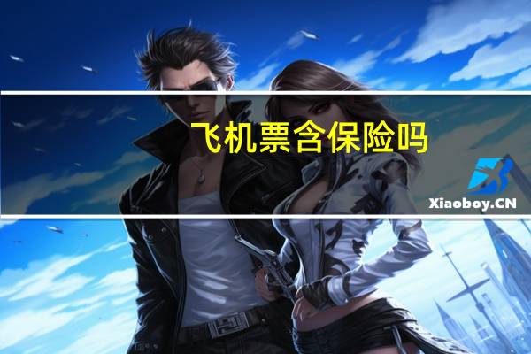 飞机票含保险吗