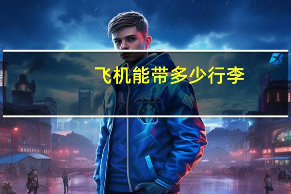飞机能带多少行李