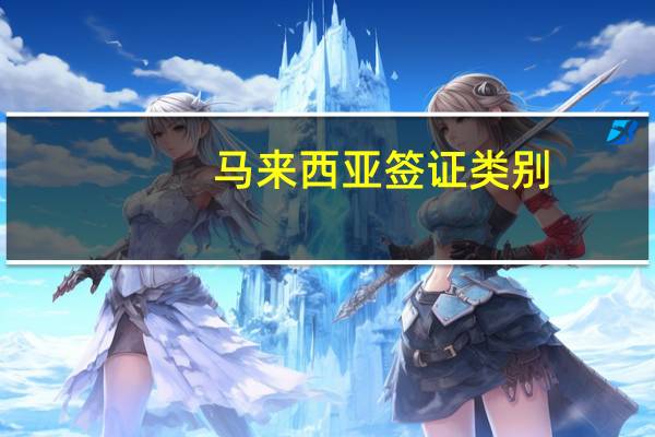 马来西亚签证类别