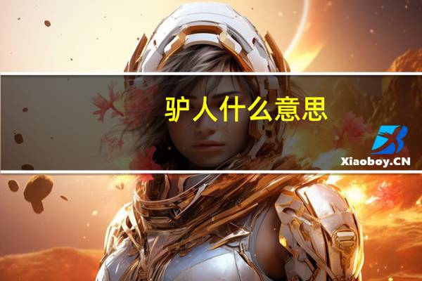 驴人什么意思