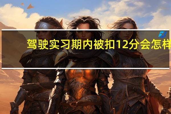 驾驶实习期内被扣12分会怎样