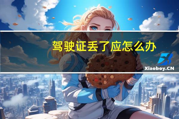 驾驶证丢了应怎么办