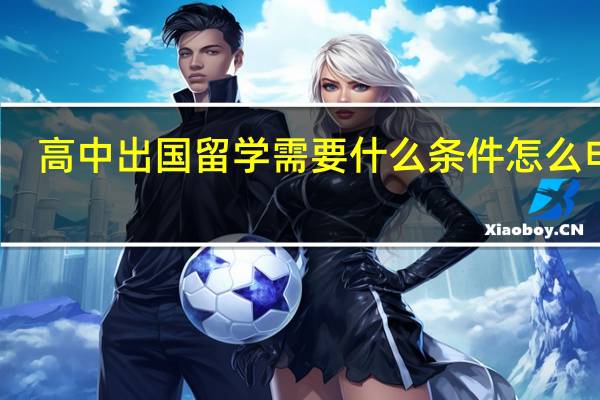 高中出国留学需要什么条件 怎么申请