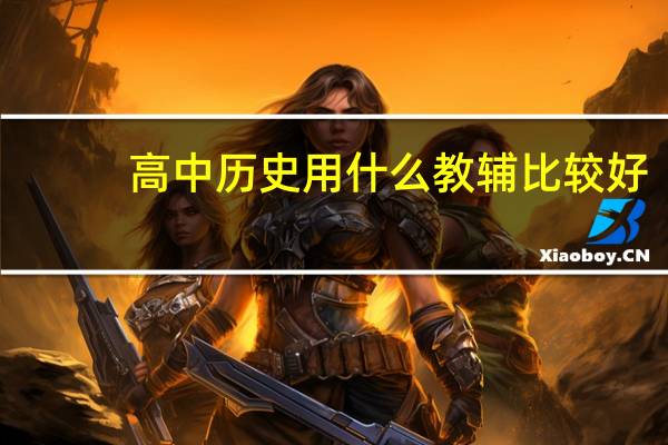 高中历史用什么教辅比较好