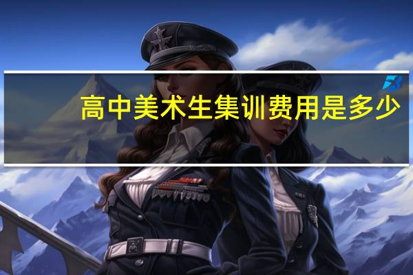 高中美术生集训费用是多少