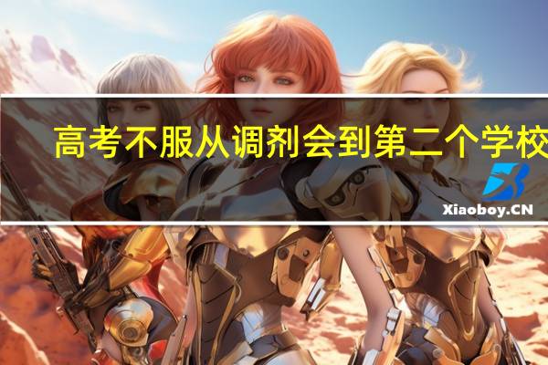 高考不服从调剂会到第二个学校吗