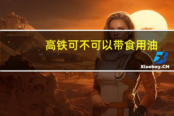 高铁可不可以带食用油