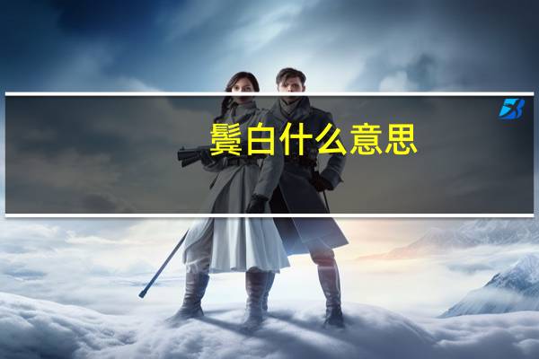 鬓白什么意思