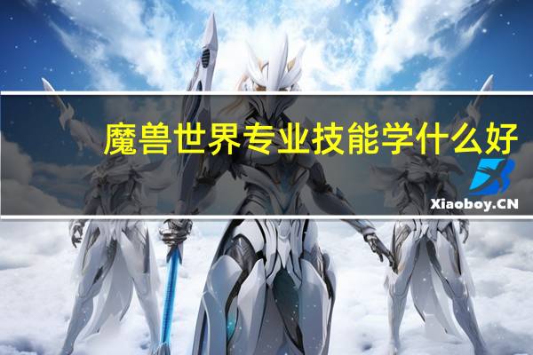 魔兽世界专业技能学什么好