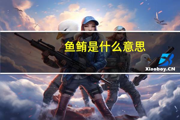 鱼鲔是什么意思