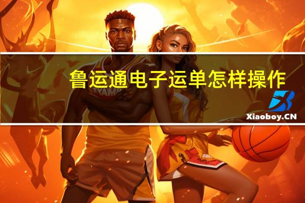 鲁运通电子运单怎样操作