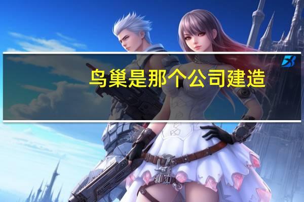 鸟巢是那个公司建造