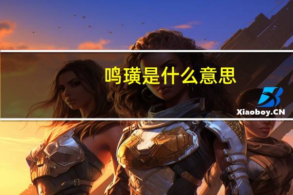 鸣璜是什么意思