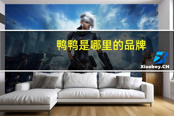 鸭鸭是哪里的品牌