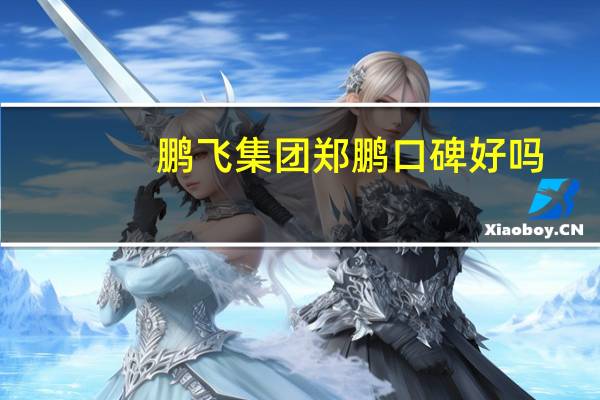 鹏飞集团郑鹏口碑好吗