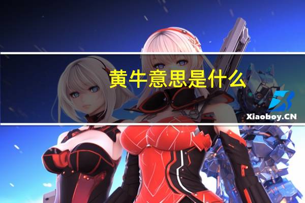 黄牛意思是什么