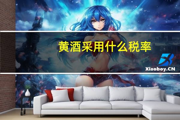 黄酒采用什么税率