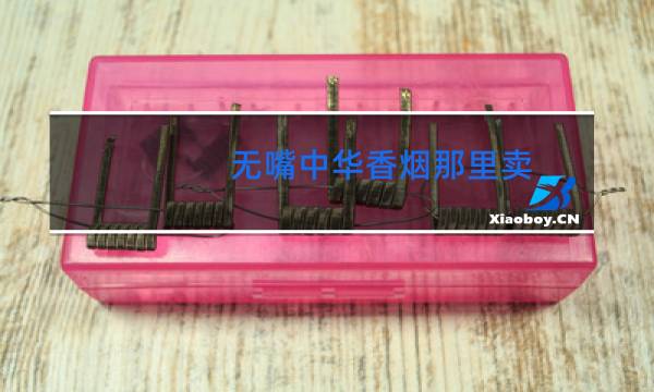 无嘴中华香烟那里卖